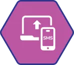 Računalnik in telefon - ikona