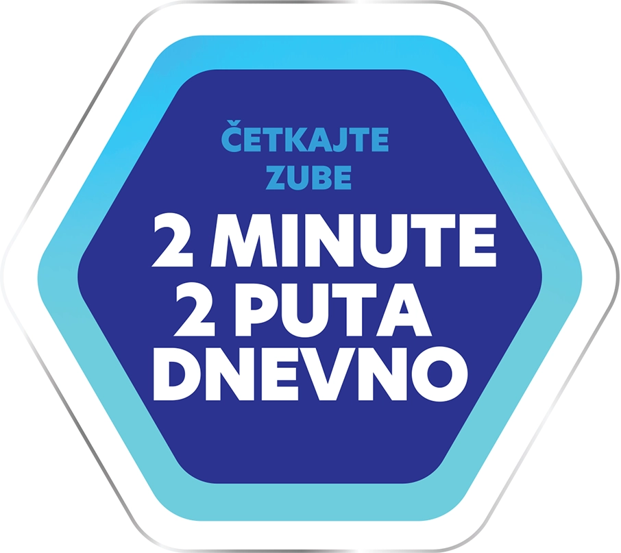 Četkajte zube - nalepka